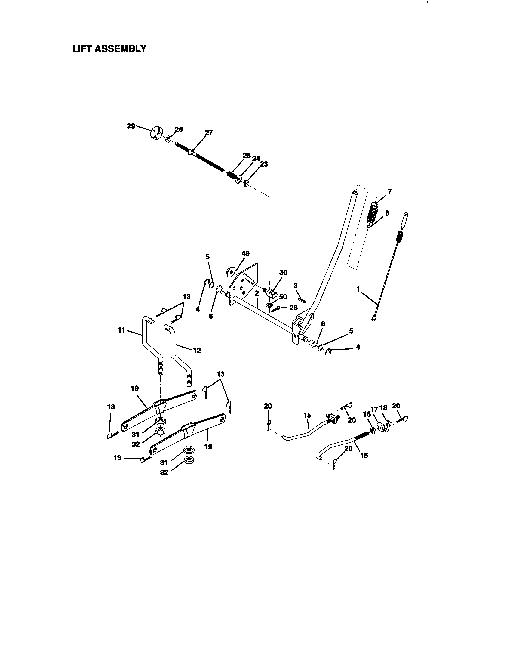 Lift assembly