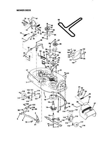Mower deck