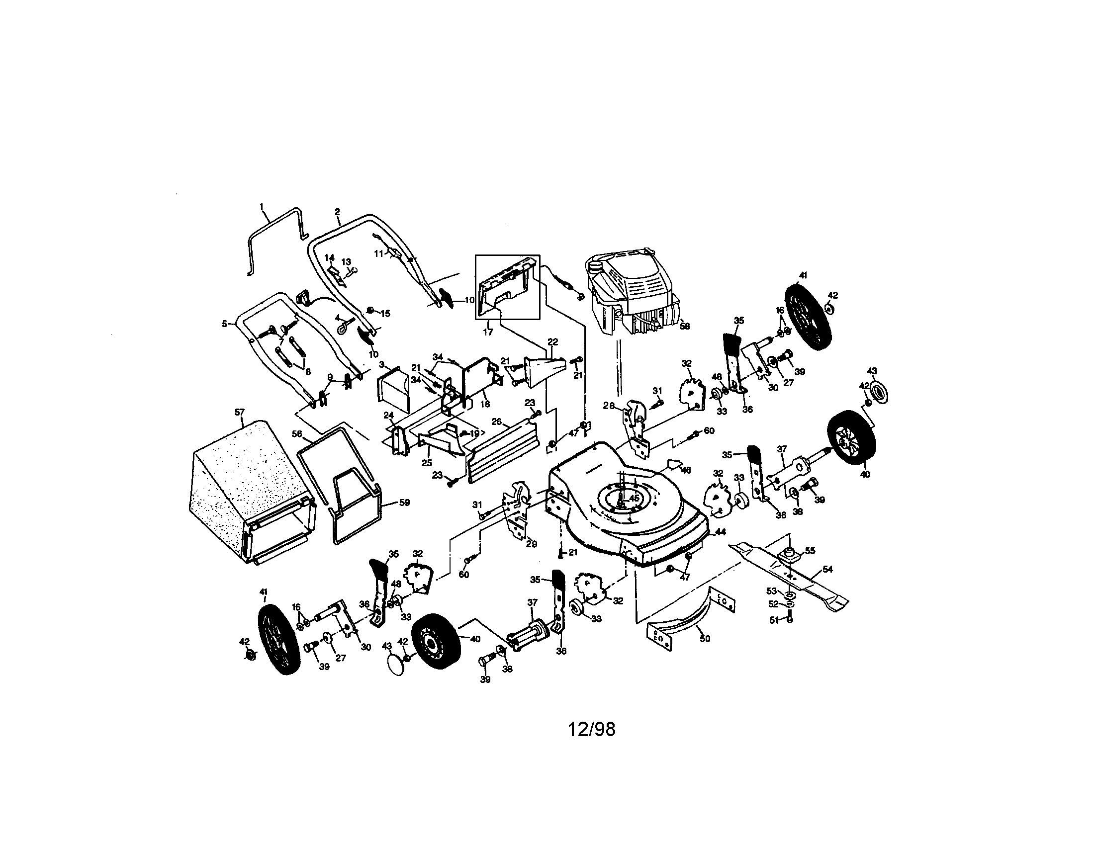 CRAFTSMAN ROTARY LAWN MOWER