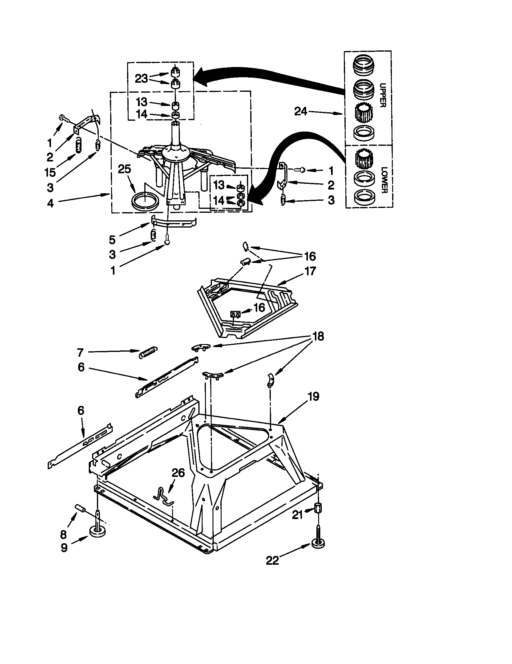 Machine base
