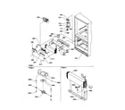 Kenmore 59669142990 evaporator and freezer control assembly diagram