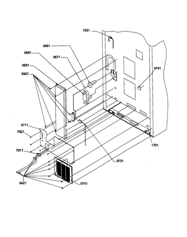 Cabinet back