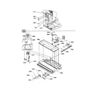 Kenmore 59669142990 machine compartment assembly diagram