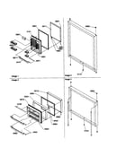 Door assemblies