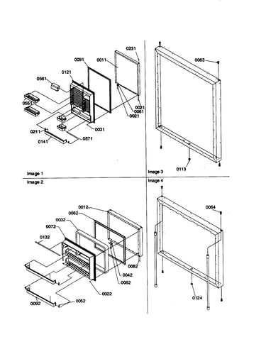 Door assemblies