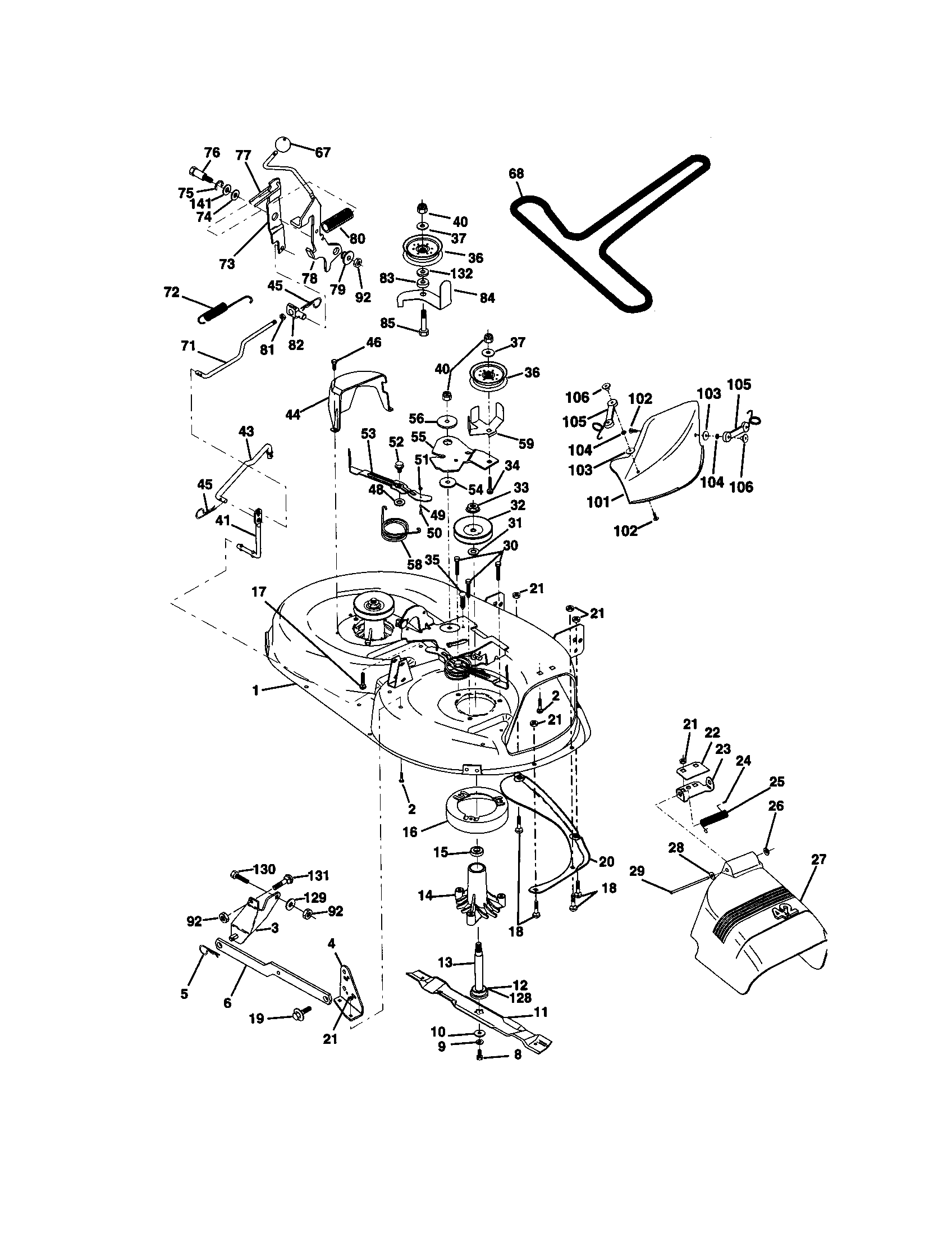 Mower deck
