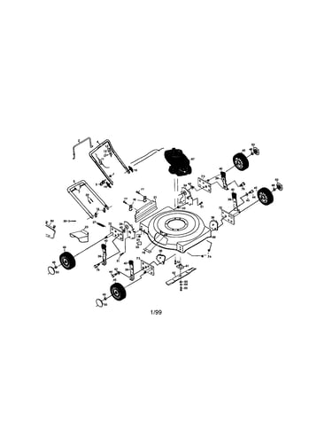 Rotary lawn mower