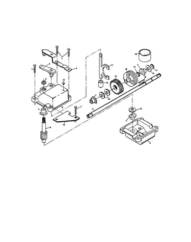 Gear case assembly 702511