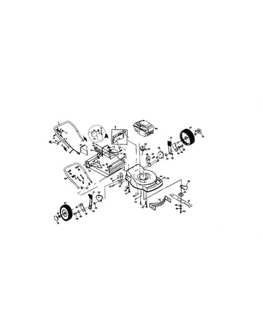 Rotary mower parts