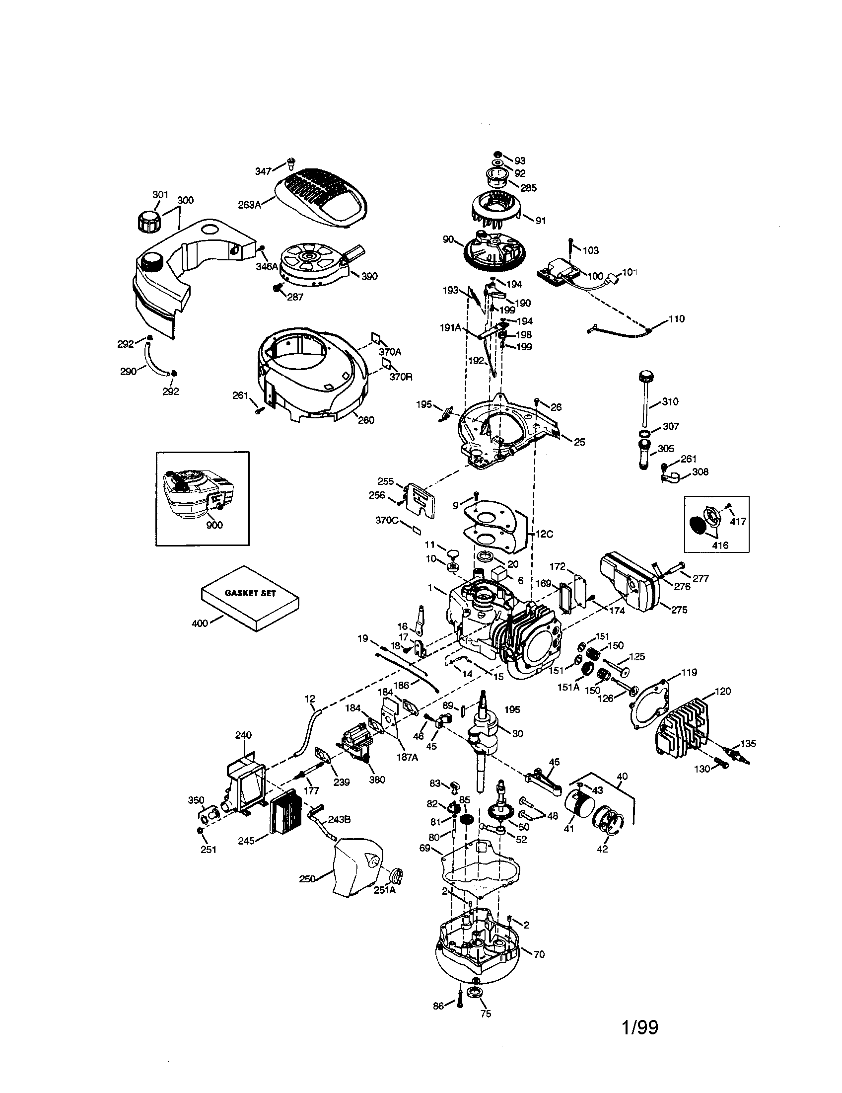 CRAFTSMAN 4-CYCLE ENGINE