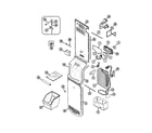 Jenn-Air JSD2574ARA freezer compartment diagram