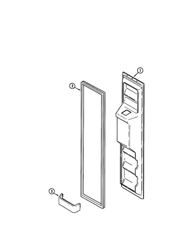 Freezer inner door