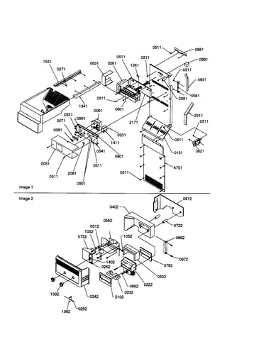Ice maker/control assembly