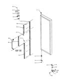 Refrigerator door trim