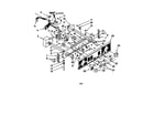 Kenmore 11088732790 washer/dryer control panel diagram