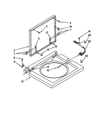 Washer top and lid
