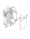 Washer cabinet