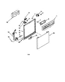 Frame and console
