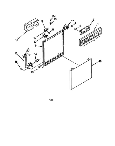 Frame and console