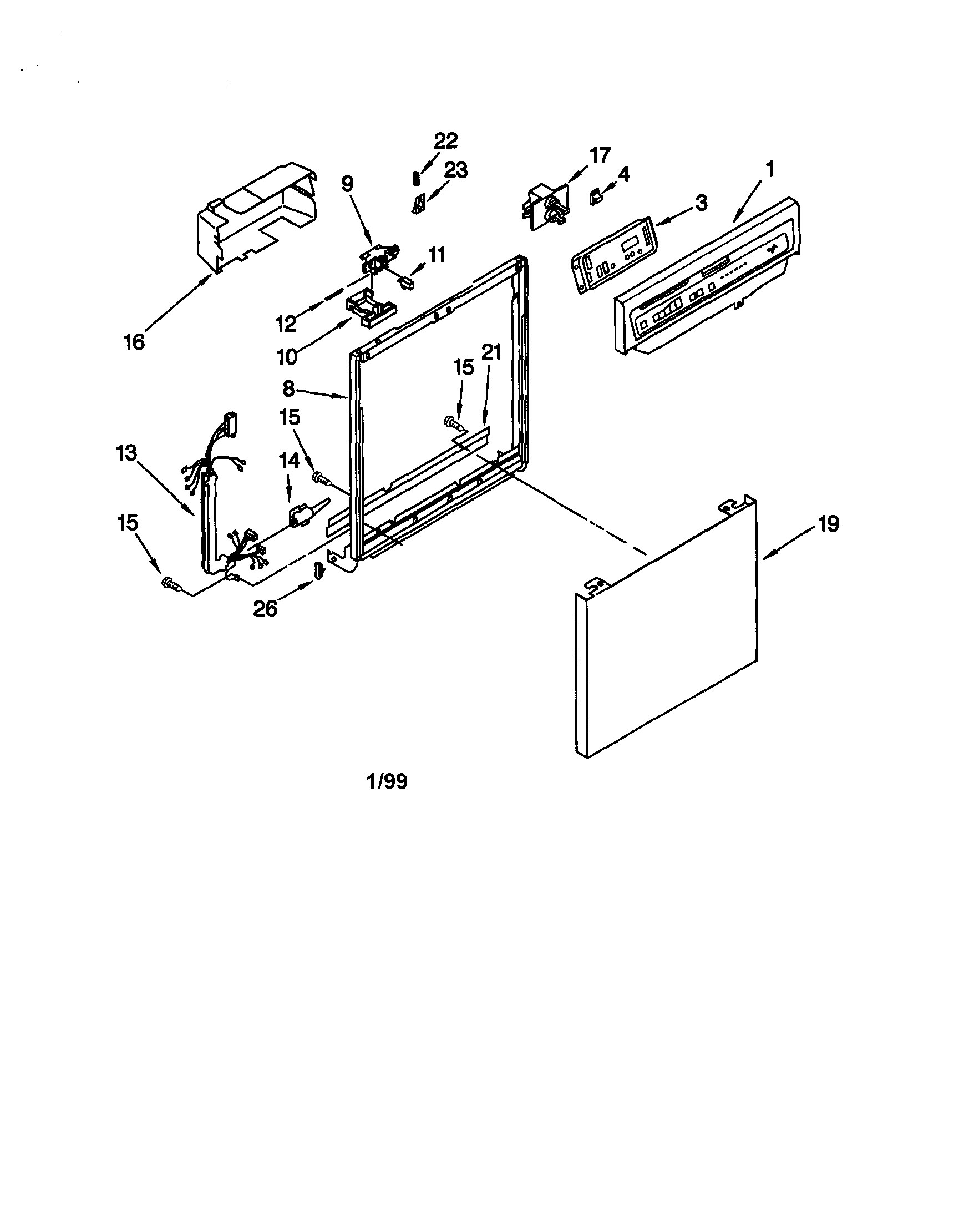 Frame and console