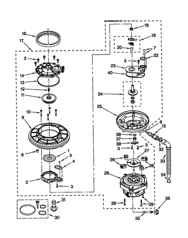 Pump and motor