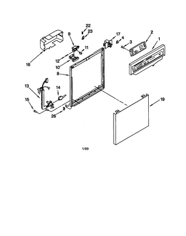 Frame and console