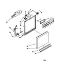 Frame and console