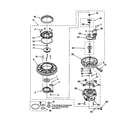 Whirlpool DP920PFGQ1 pump and motor diagram
