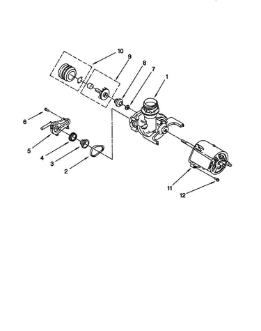 Pump and motor