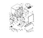 Whirlpool DU810DWGU1 tub assembly diagram