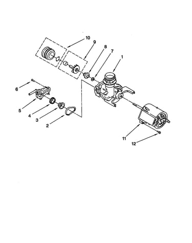 Pump and motor