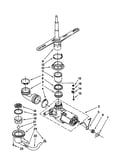 Pump and spray arm