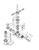 Pump and spray arm