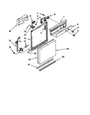 Frame and console