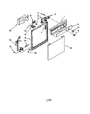 Frame and console