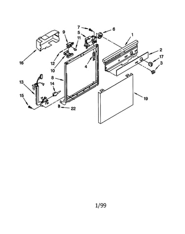 Frame and console