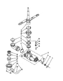 Pump and spray arm