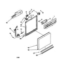Frame and console