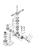 Pump and spray arm