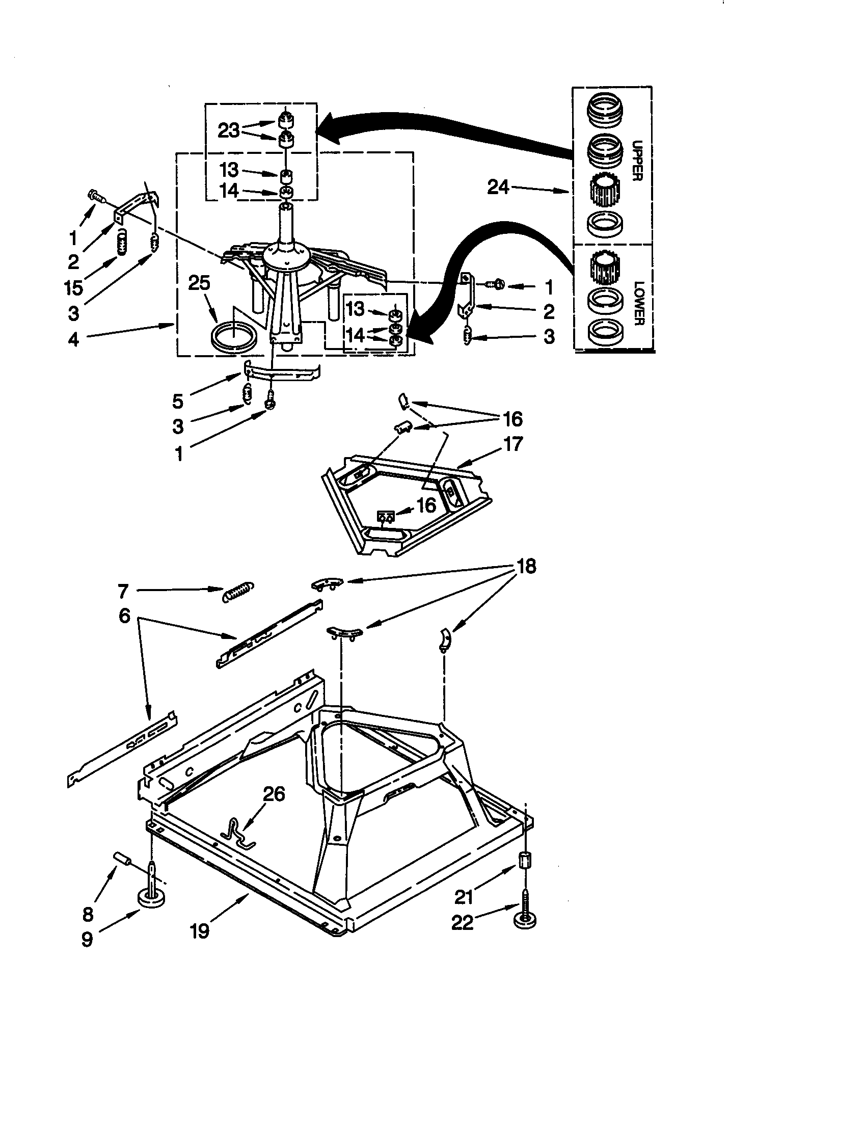 Machine base