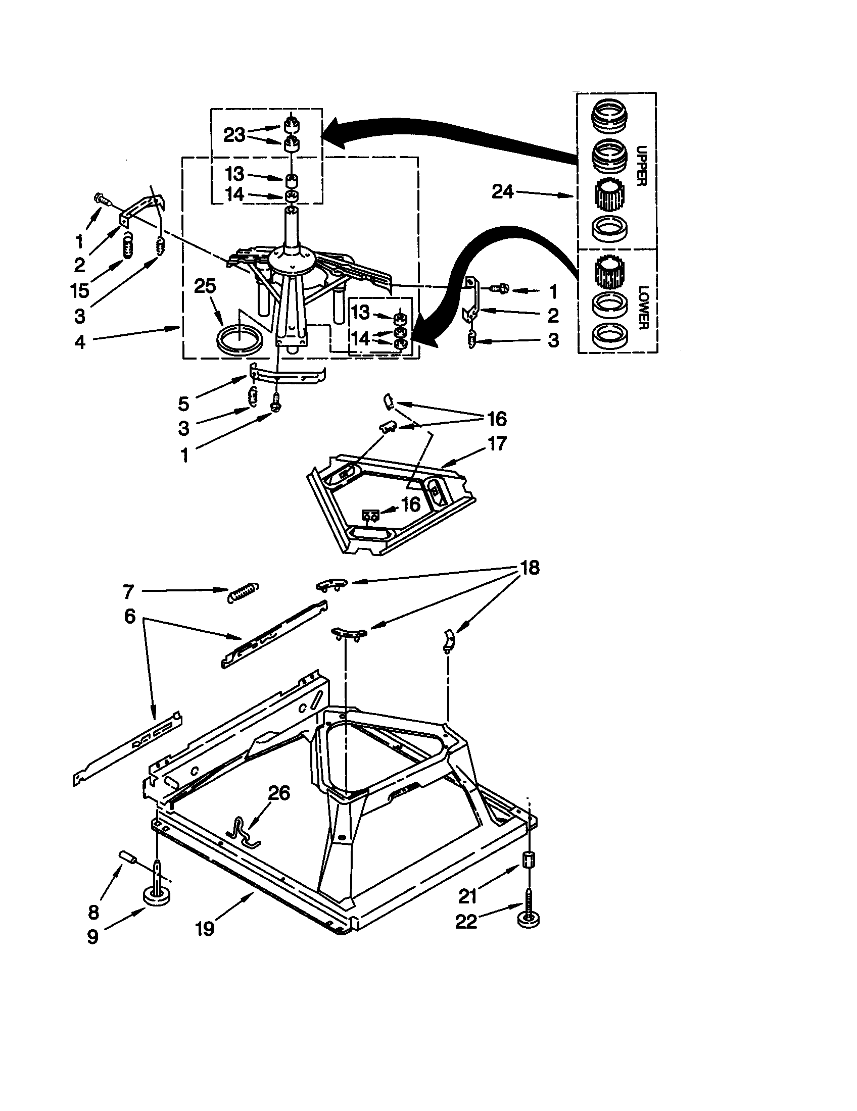 Machine base