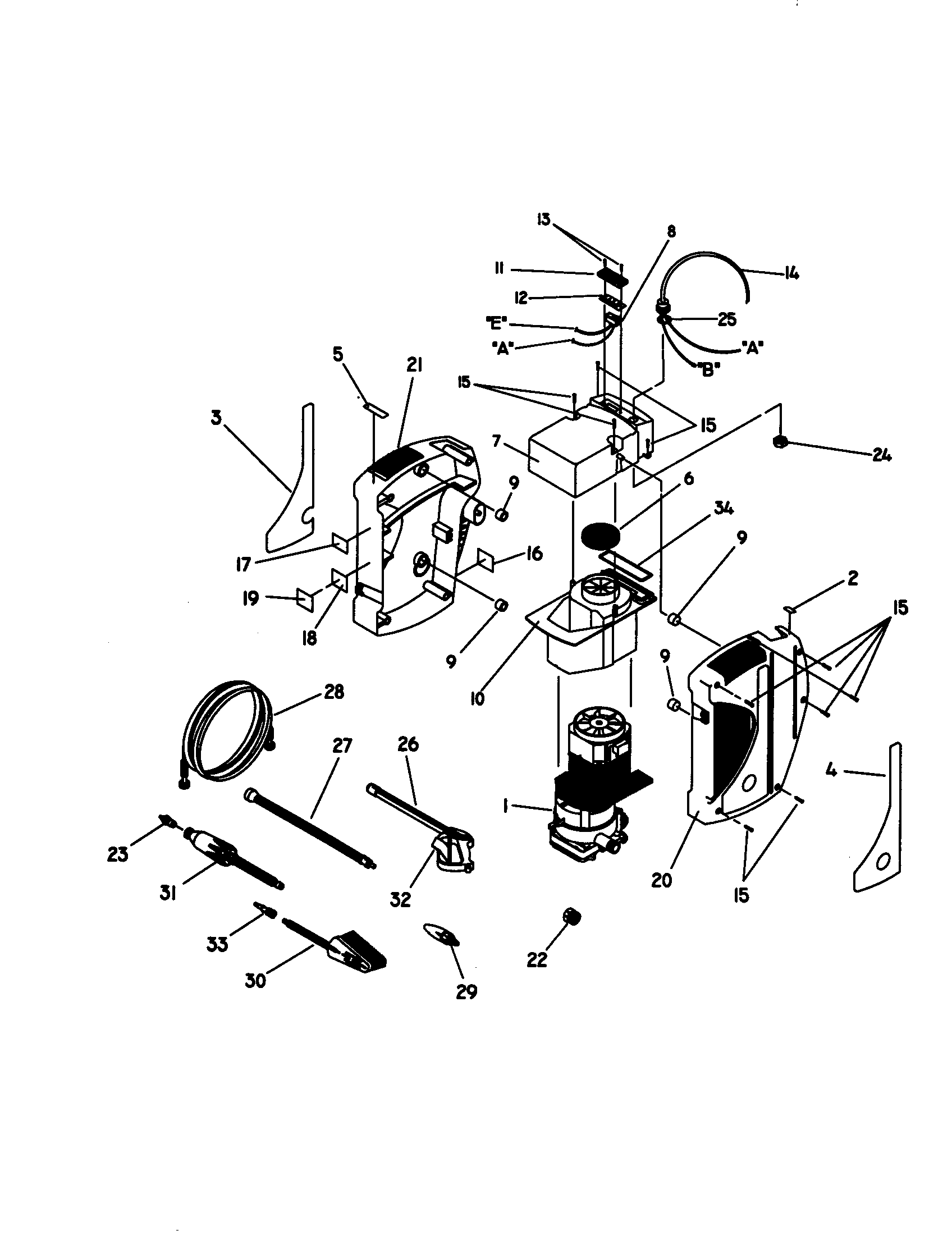 HOUSING AND HOSE