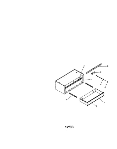 2-drawer intermediate chest