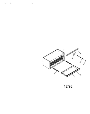 4-drawer intermediate chest