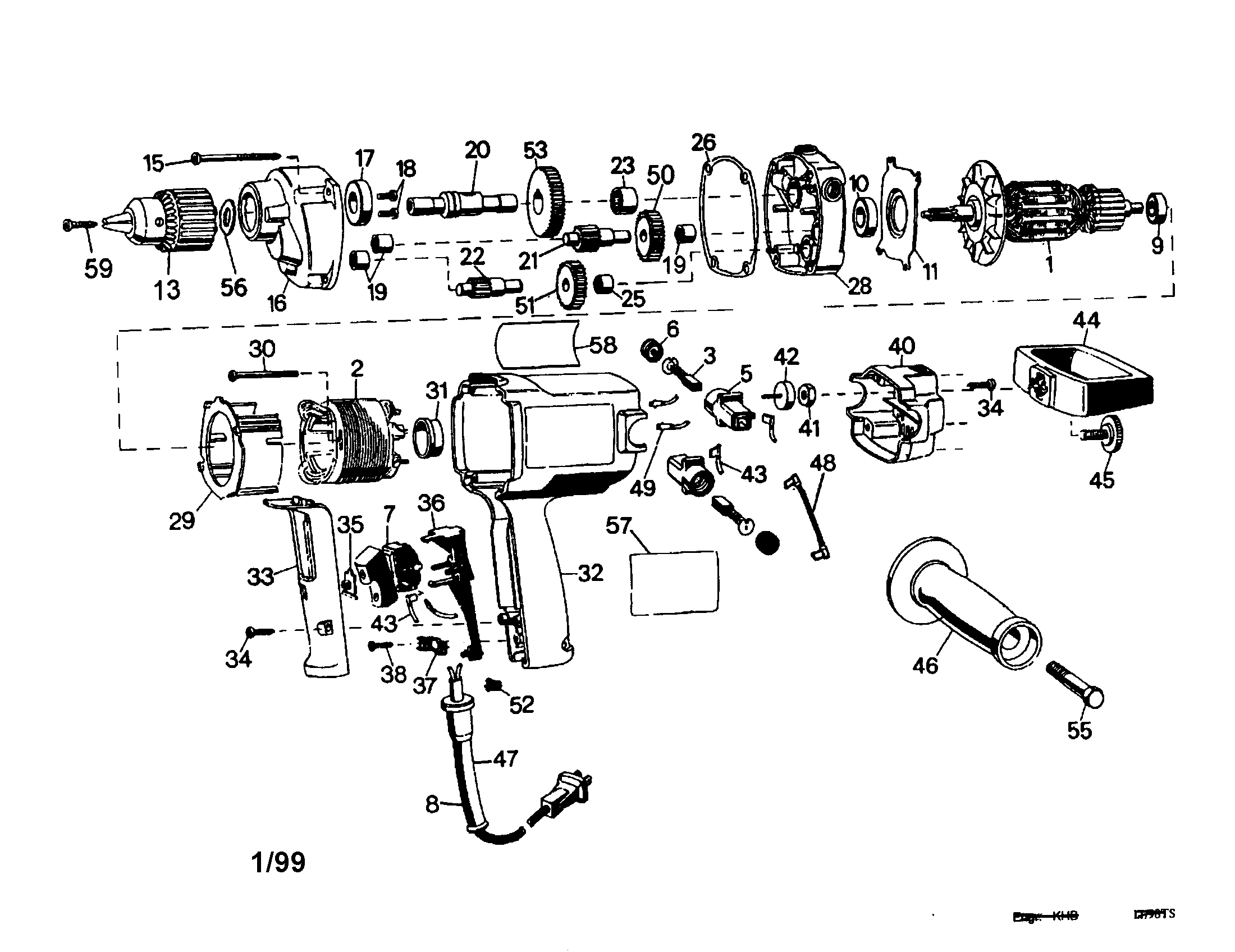 Craftsman 13mm (1/2") drill