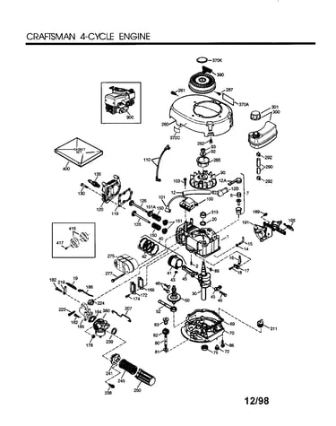 Craftsman 4-cycle engine