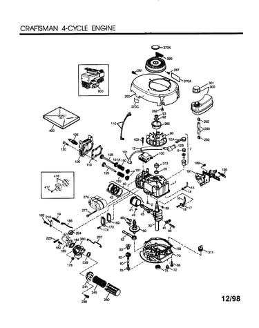 Craftsman 4-cycle engine