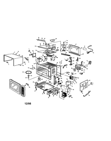 Outer cabinet/controls
