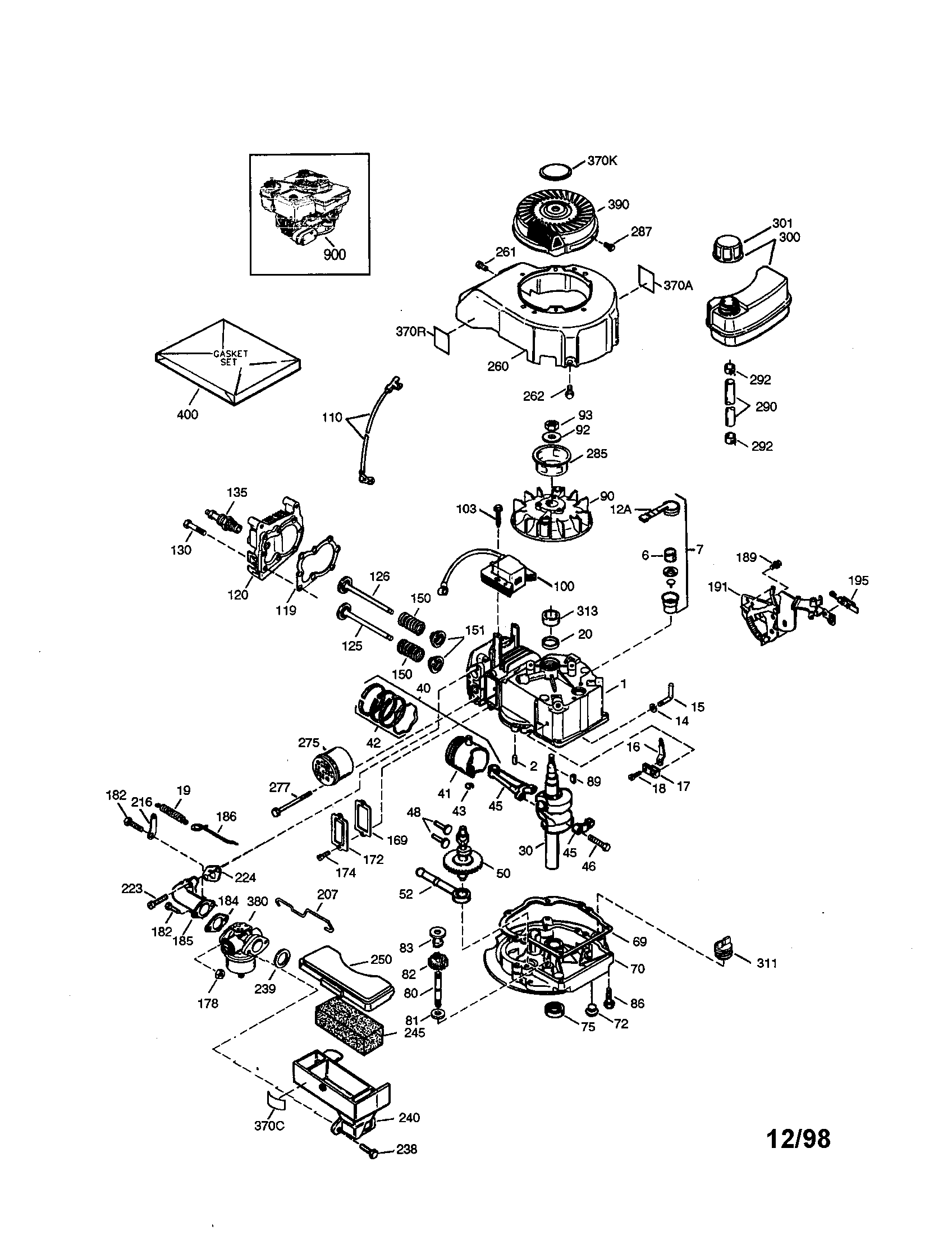 Craftsman 4-cycle engine