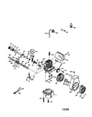 Tecumesh 2-cycle engine